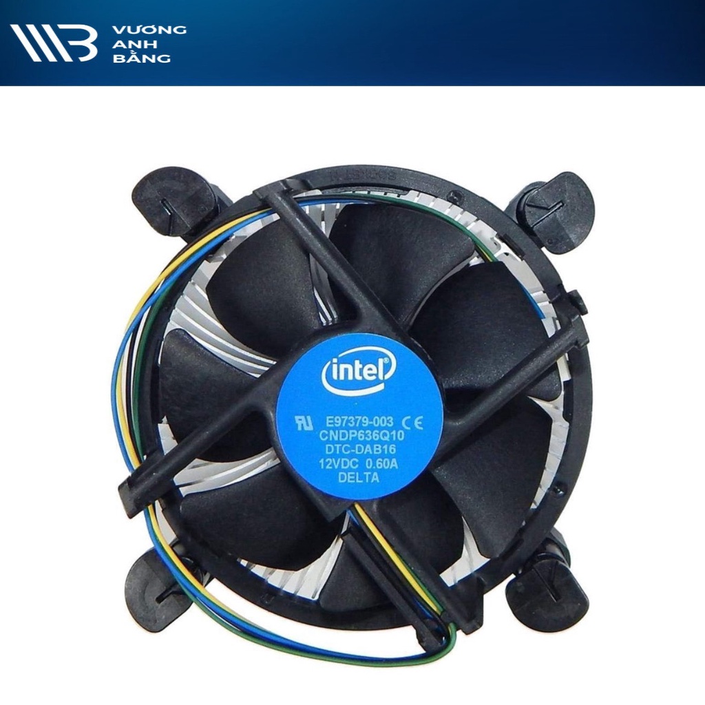 Fan INTEL OEM ZIN Chính hãng (Fan CPU Socket 1155, 1150, 1151, 1200)