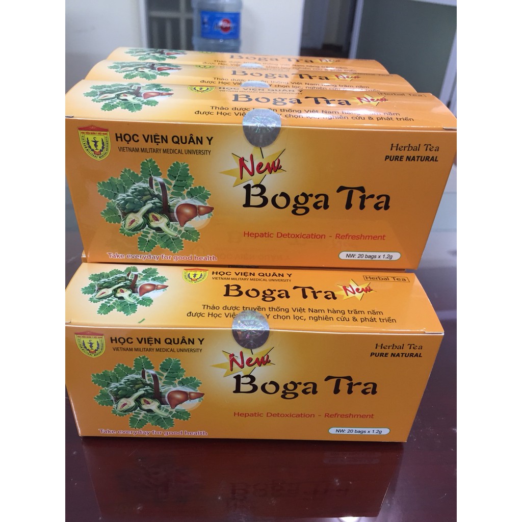 COMBO 10 hộp Trà BOGA TRA - Học viện Quân Y