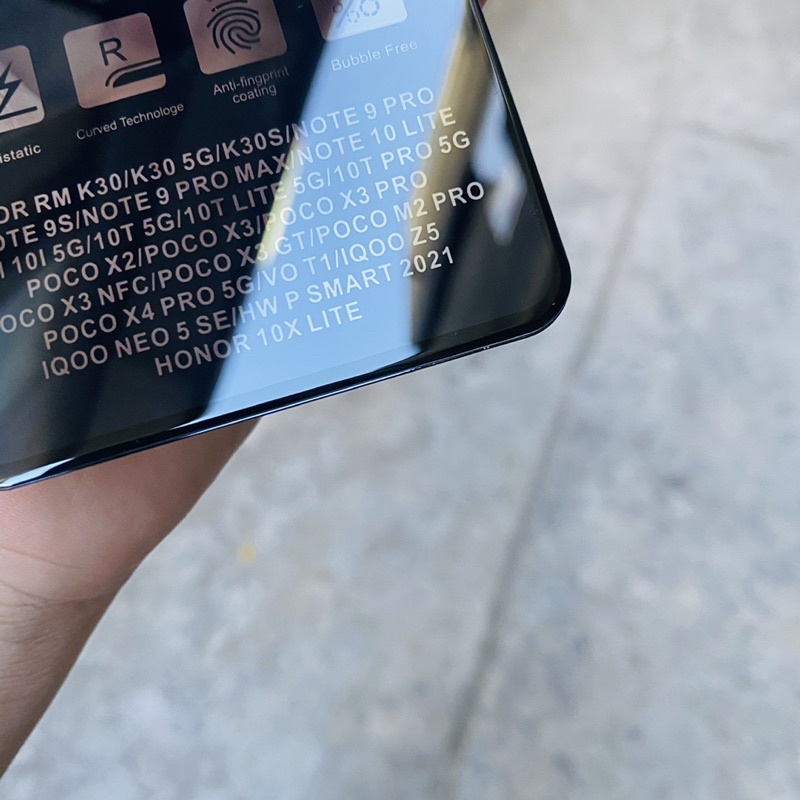 Cường Lực Xiaomi Mi 11T Mi 11 T Pro Full màn 99H nội địa viền mỏng không lẹm màn giống Baiko