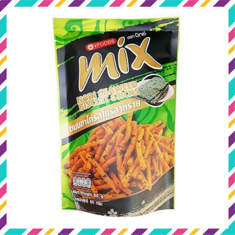 Bim Bim Mix Thái Lan Gói To 60g 💖Freeship💖 Snack Tăm Cay Thái