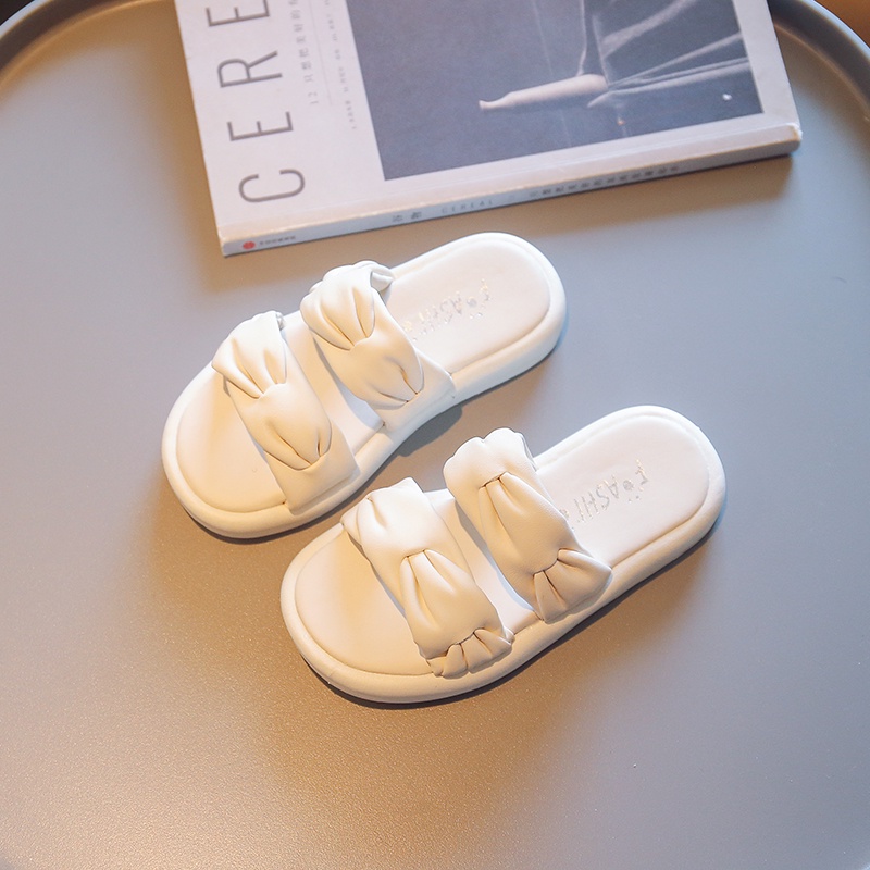 Sandal Đế Mềm Chống Trượt Thiết Kế Mới Đơn Giản Thời Trang Theo Phong Cách Hàn Quốc Cho Bé Từ 3-15 Tuổi