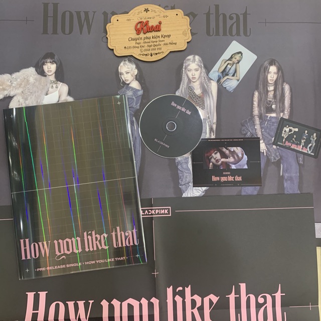 [CÓ SẴN] Album ảnh Blackpink How You Like That SPECIAL EDITION