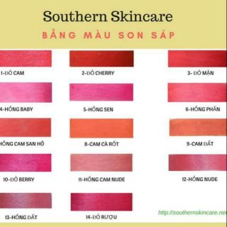 Combo 2 son sáp+2son dưỡng