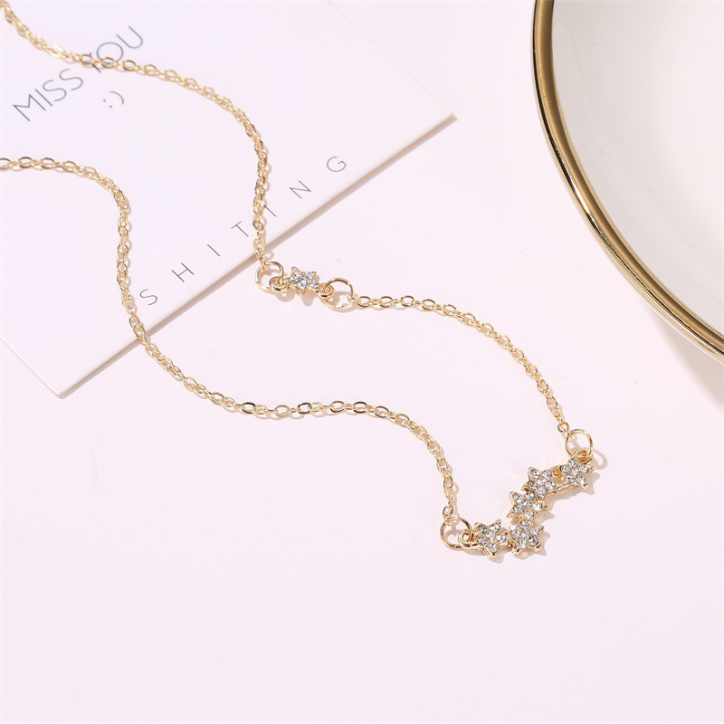 Dây chuyền hình chòm sao đính đá xinh xắn thời trang cho nữ