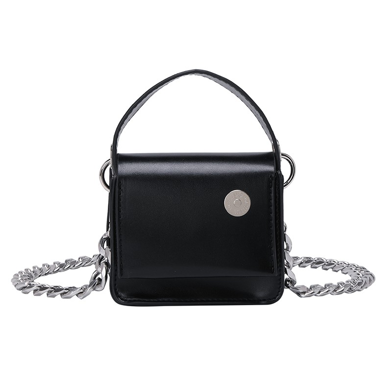 Ladies luxury chain square handbag