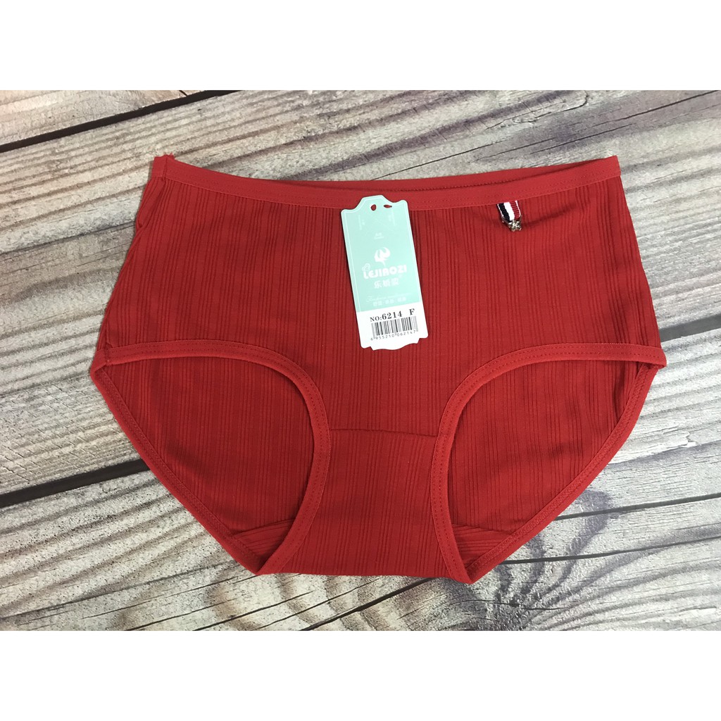 Combo 5 quần lót nữ co giãn, Quần sịp nữ gân tăm siêu thoáng mát