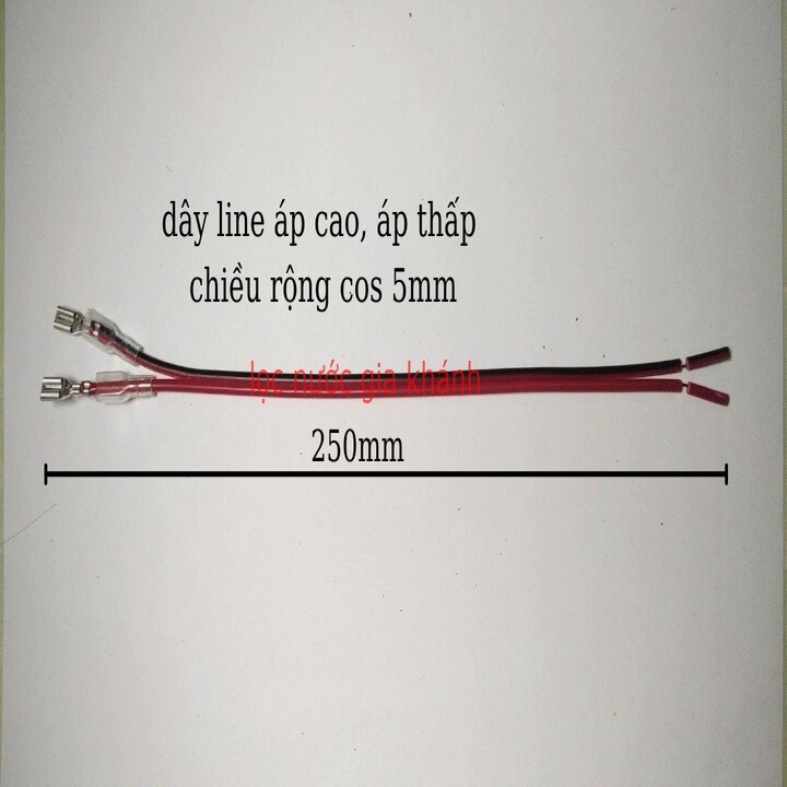 dây line kết nối van từ, áp thấp,áp cao máy lọc nước(dây nguồn van từ,dây nguồn áp thấp, dây nguồn áp cao)