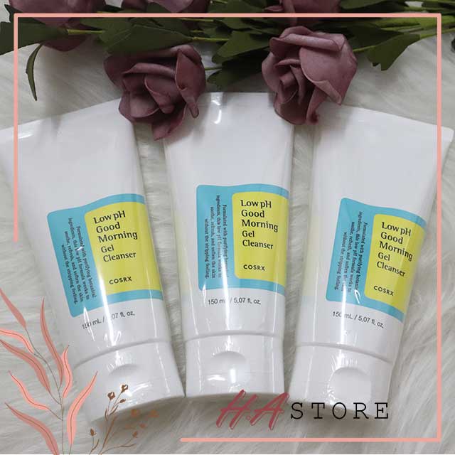 [Mã SMA071008 hoàn 10K xu đơn 0Đ] Sữa Rửa Mặt Cosrx Low PH Good Morning Gel Cleanser Dịu Nhẹ - 150ml