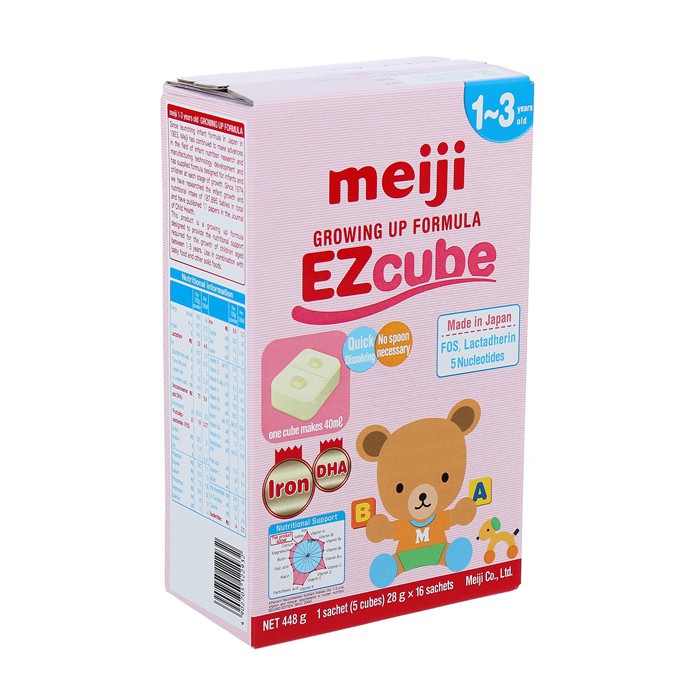 Sữa Meiji 9 (1-3 tuổi) Growing Up Formula EZcube