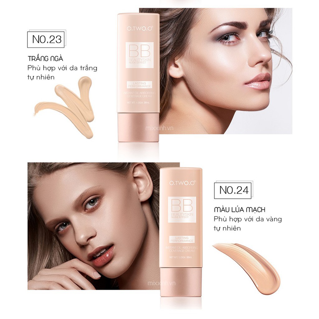 BB Cream che khuyết điểm và dưỡng ẩm cho da chống nước tốt O.TWO.O | BigBuy360 - bigbuy360.vn