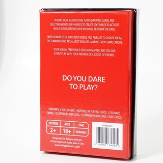 Bộ bài Dare Duel Sáng Tạo Cho Cặp Đôi