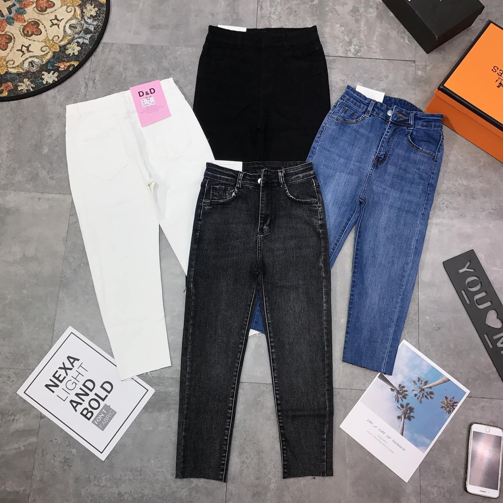 Quần jeans lửng Hot hit mã 0019 ( kèm ảnh thật, video )