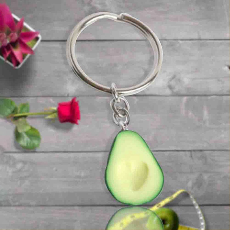 Tmdbyx Móc Khóa Hình Quả Bơ Đáng Yêu