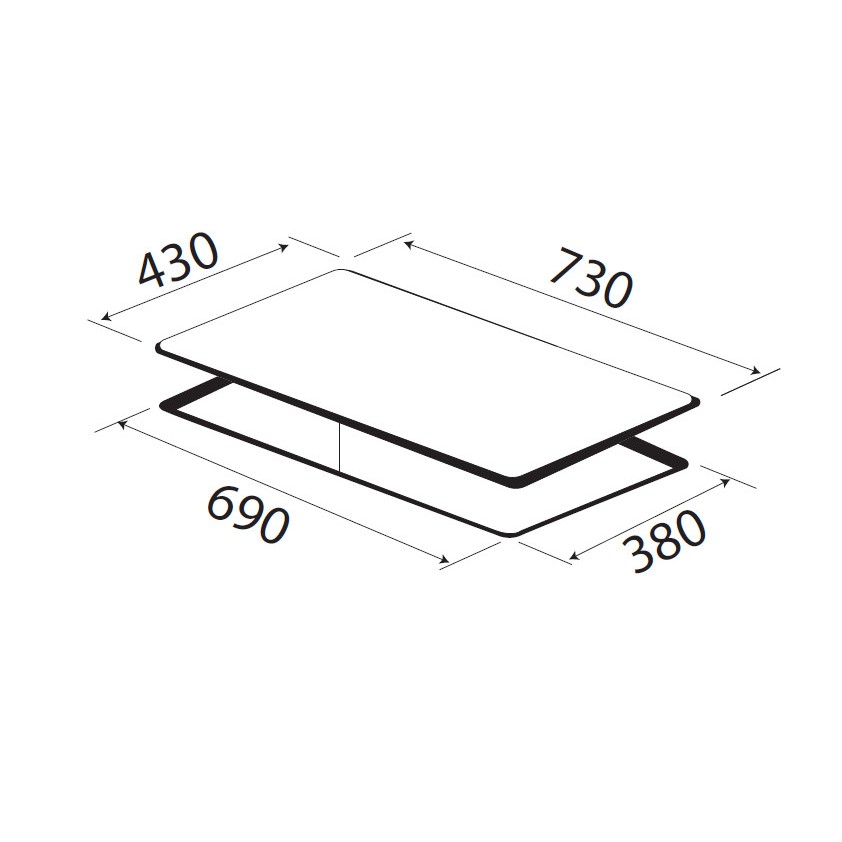 Bếp Từ Đôi Thông Minh KAFF KF-LCD2IG - Hàng chính hãng (Made in Germany- Đức)