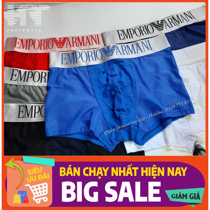 Quần sịp đùi nam  cao cấp (quần boxer) AR01A