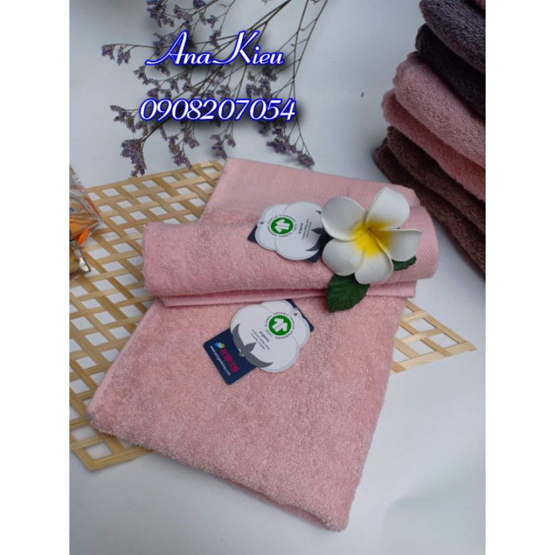 Khăn mặt, khăn tắm 100%Coton ORGANIC Shavoren