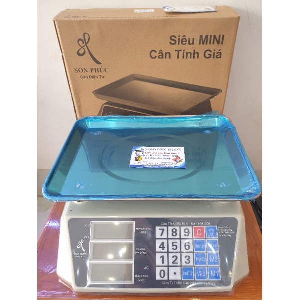 CÂN ĐIỆN TỬ SIÊU MINNI TÍNH GIÁ 30KG SƠN PHÚC