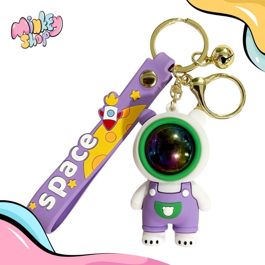 Móc Khoá Phi Hành Gia Mập Đáng Yêu Nhiều Mẫu Dễ Thương Phụ Kiện Túi Xách, Balo, Ô Tô Cute 02MKPHG -Minkey