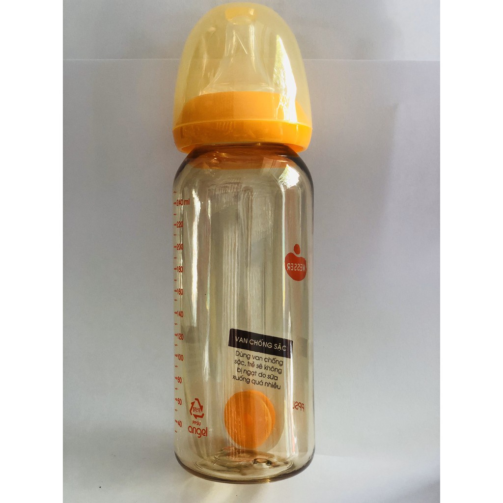 Bình sữa PPSU Wesser Cổ Hẹp/Cổ Rộng Đủ Size Mẫu Mới - lehaoanh_95