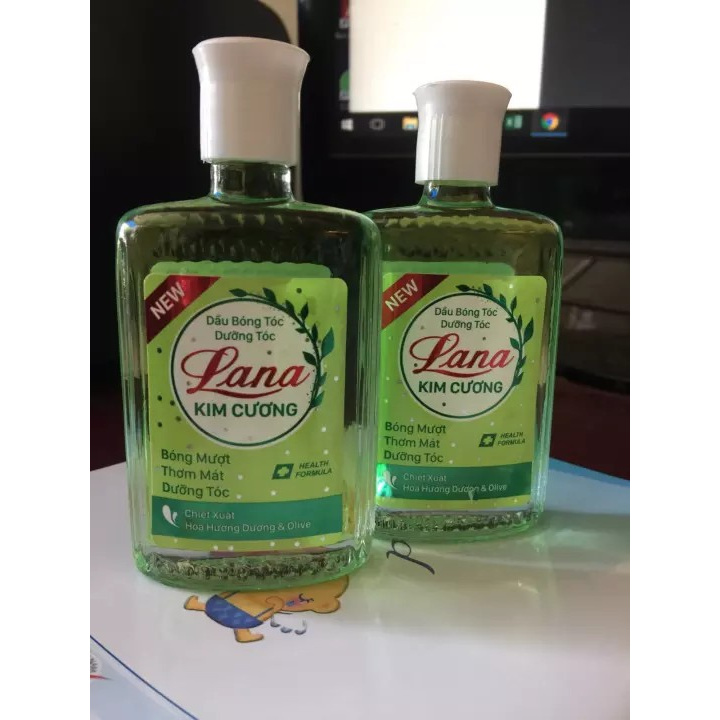 Combo 2 chai dầu bóng tóc dưỡng tóc Lana 40ml - BX3323