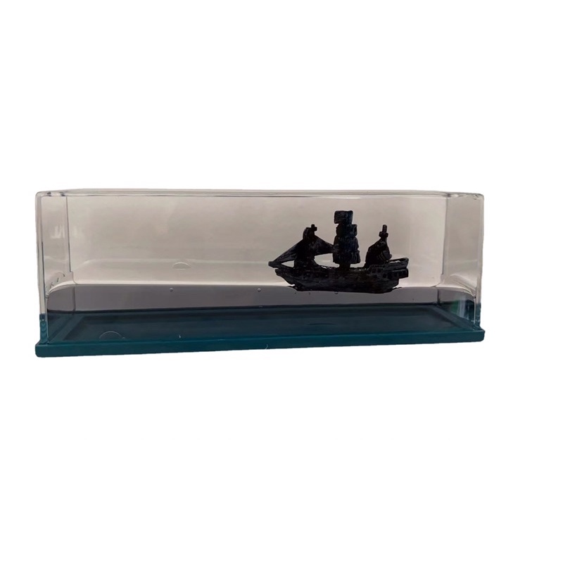 Đồ Trang Trí Để Bàn , Taplo xe Mô Hình Tàu Trôi Lênh Đênh Trên Biển Không Bao Giờ Lật