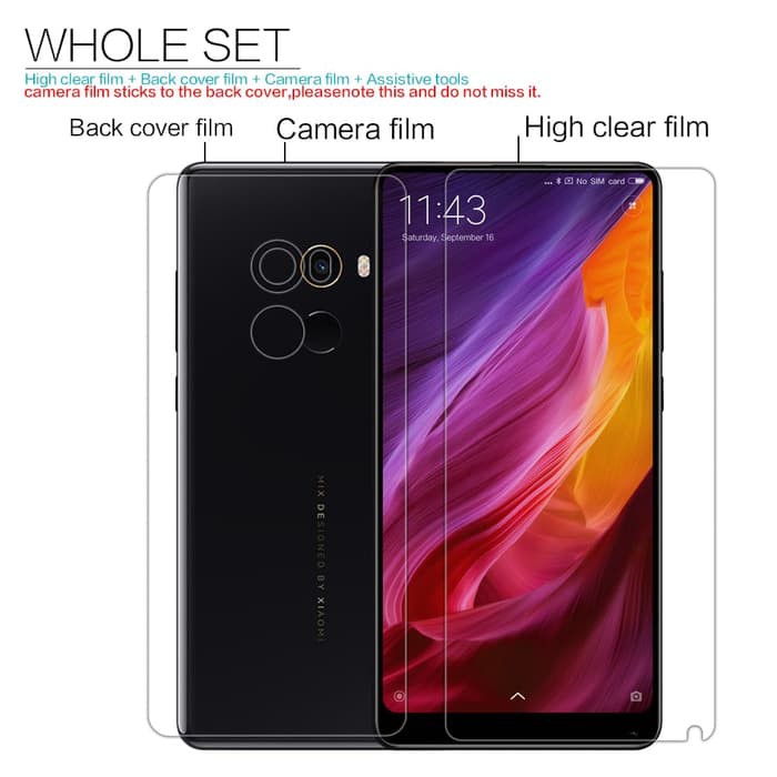 Nillkin Kính Cường Lực Bảo Vệ Màn Hình Cho Xiaomi Mi Mix 2 / Xiaomi Mi Mix 2s / Xiaomi Mi Mix Evo