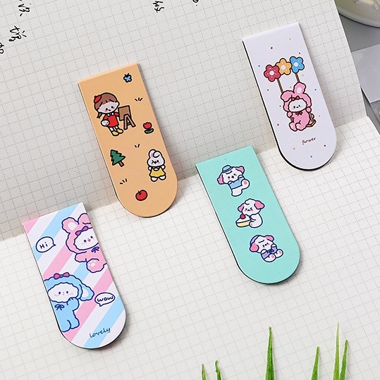 &lt;Video Review&gt; Kẹp Cao Su Dẻo Giữ Giấy Ghi Chú Tài Liệu Đánh Dấu Sách Đồ Dùng In Hoạt Hình Nhiều Chủ Đề D200