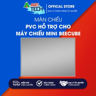Màn chiếu pvc hỗ trợ cho máy chiếu mini beecube - bảo hành 6 tháng