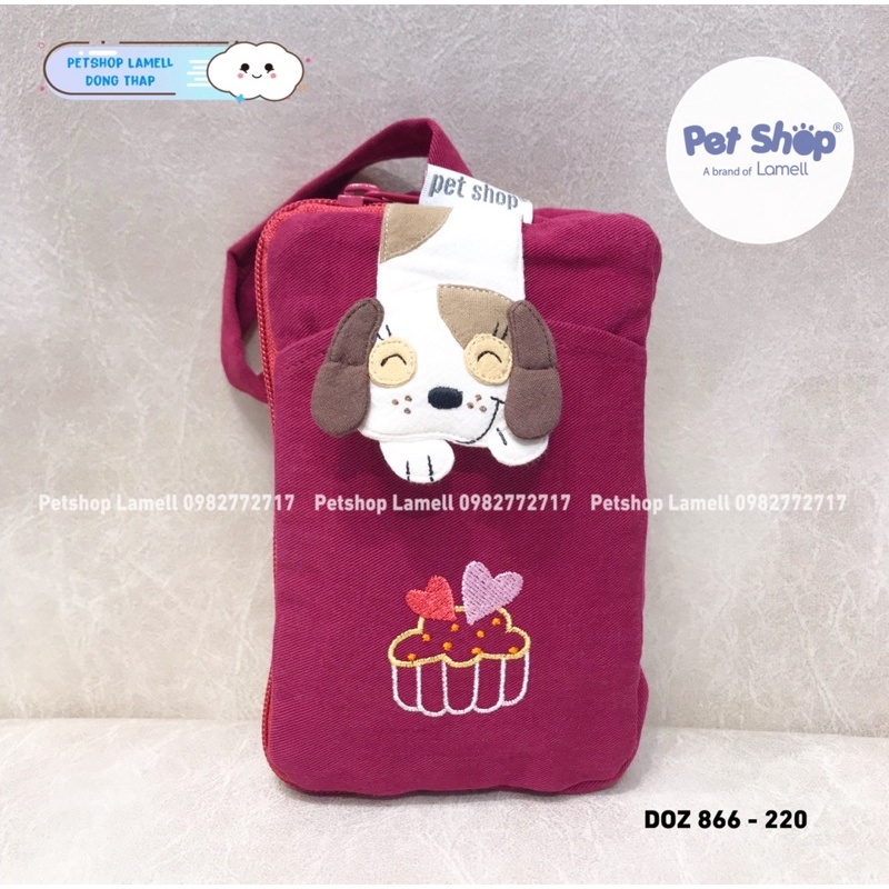 Bóp ví cầm tay PETSHOP chứa điện thoại, vật dụng - DOZ 866 - 220