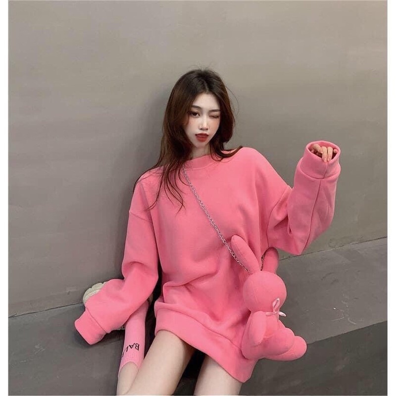 Áo nỉ kèm gấu siêu xinh