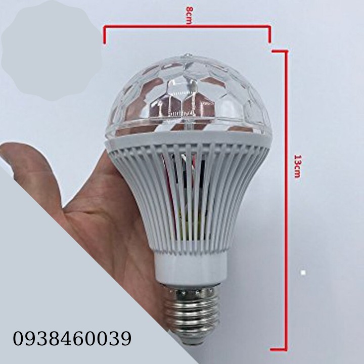 Bóng đèn led xoay 360 độ Led 7 màu
