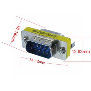 Đầu nối 2 tín hiệu DB9/RS232 (2 đầu dương)