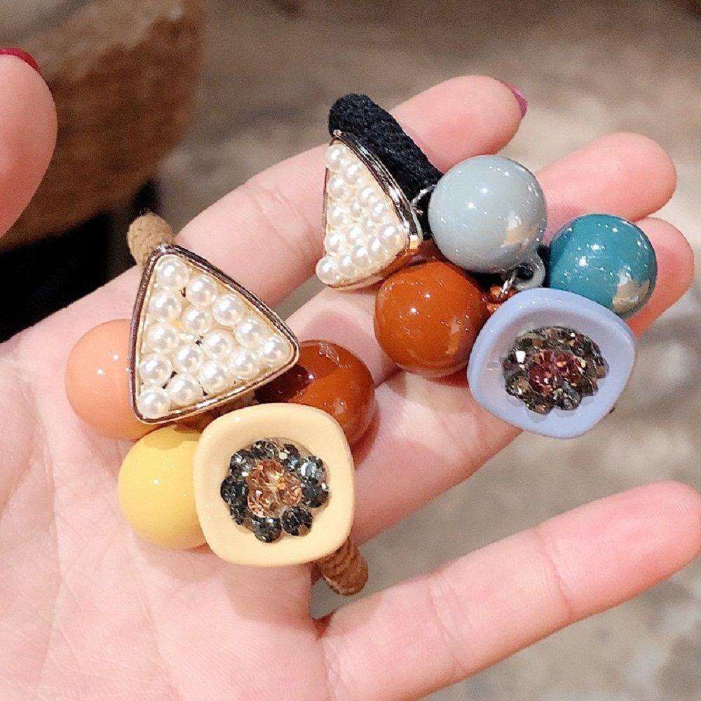 Dây Cột Tóc Đính Hạt Dễ Thương Cho Nữ|Băng Đô Cài Tóc Xinh Xắn Dành Cho Nữ