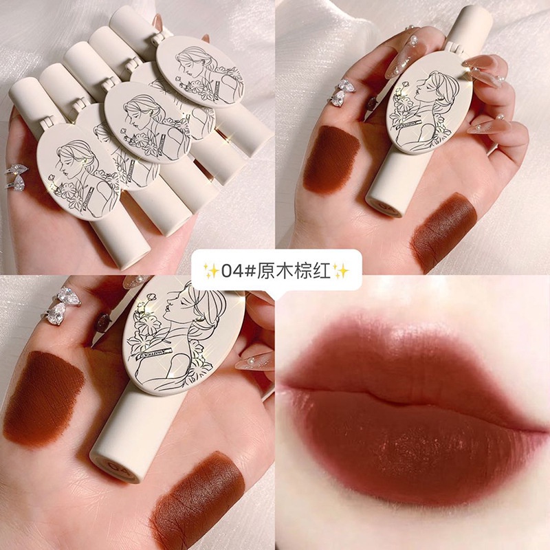 [Hàng mới về] Son kem lì trang điểm MAFFICK Daiyu tông màu đỏ hồng xinh xắn | BigBuy360 - bigbuy360.vn