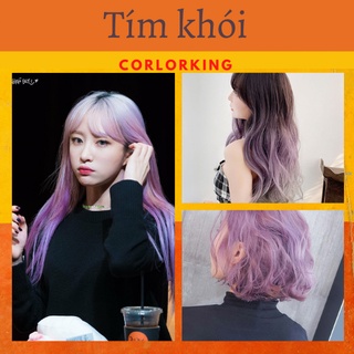 Thuốc nhuộm tóc tím khói nhuộm tóc tại nhà caitu magic color 2021