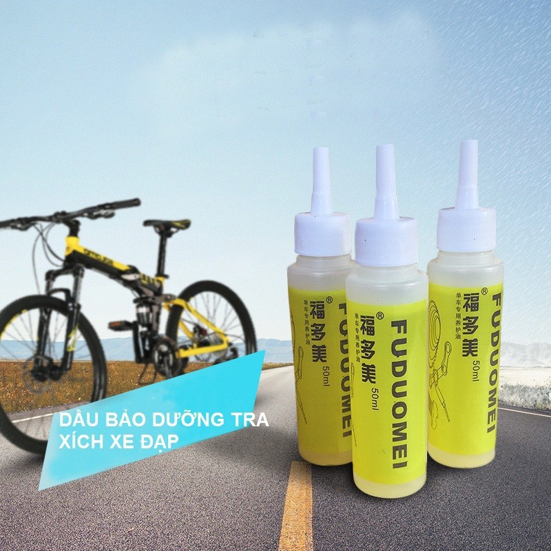 Dầu Bảo Dưỡng Tra Xích Xe Cao Cấp Fuduomei 50Ml - Dầu Tra Xích Xe Đạp