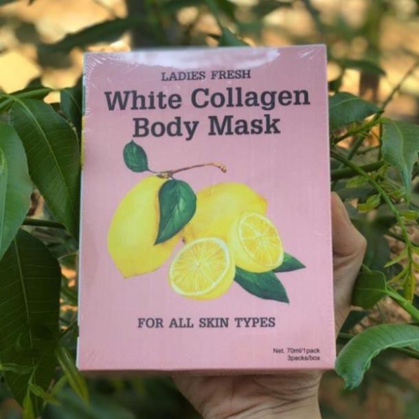 Ủ trắng da hương chanh chính hãng - Ủ trắng chanh body lemon