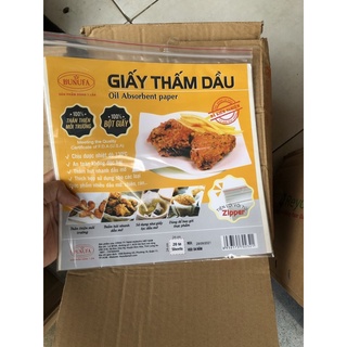 Giấy thấm dầu thực phẩm,giấy thấm dầu chiên,rán,