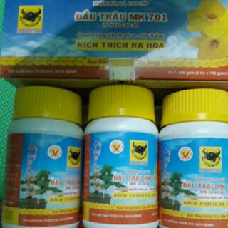 Phân npk đầu trâu 701 combo 3 lọ