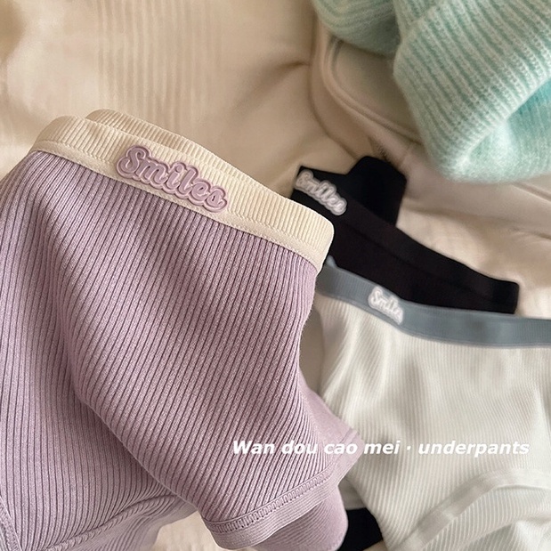 Quần lót cotton nữ Smile trẻ trung năng động, quần lót Ame