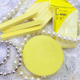 Tuyetvt - bông nở rửa mặt bọt biển chivey nhật bản