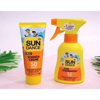 (GẠO STORE) KEM & XỊT CHỐNG NẮNG TRẺ EM SUNDANCE KIDS. (0857699456)