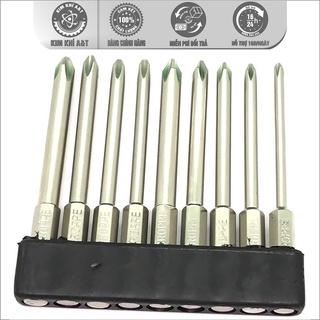 Bộ mũi tô vít 4 cạnh chuôi lục cỡ 50mm, 70mm, 100mm, 150mm