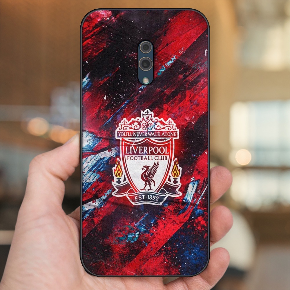 Ốp lưng Oppo K3 viền đen in hình Liverpool FC