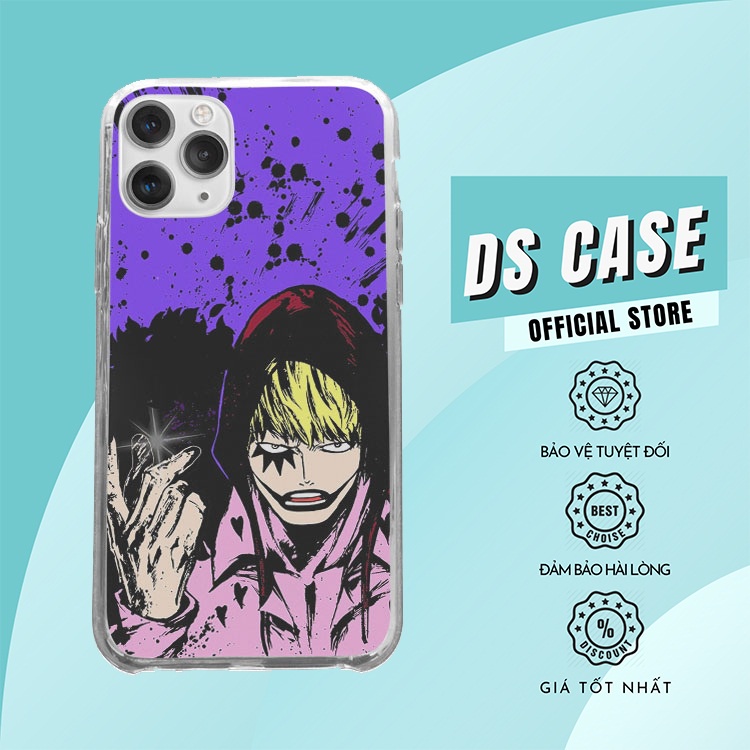 Ốp Lưng One Piece Corazon Rosinate cho Iphone 5 6 7 8 Plus 11 12 Pro Max X Xr TOPPOD00083