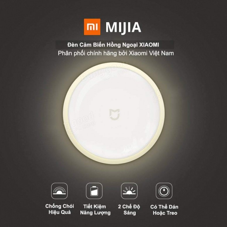 Đèn ngủ cảm biến hồng ngoại Xiaomi Mijia Active Night Light 2 | XIAOMI ECOSYSTEM STORE