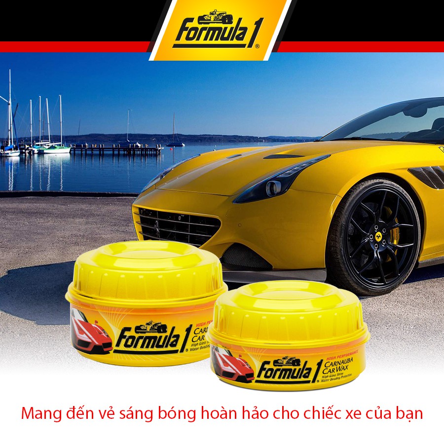 [Mã BMBAU50 giảm 10% đơn 99k] Sáp Đánh Bóng Hộp Nhỏ FORMULA 1 615026 227g Nhập Khẩu Chính Hãng