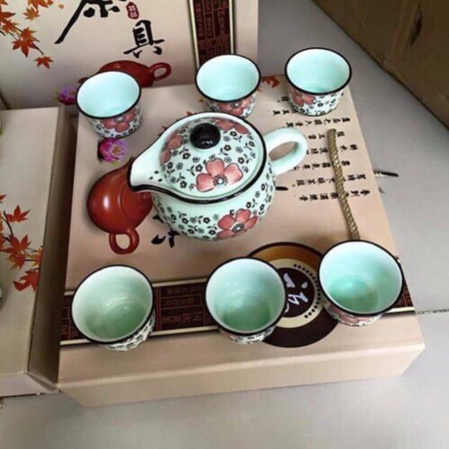[xk] Bộ ấm trà kiểu Nhật