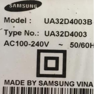 Bo mạch 32D4003, UA32D4003