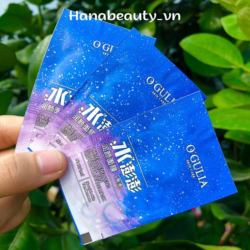 Mặt Nạ Ngủ O'GULIA Collagen Chống Lão Hóa Trắng Da Giảm Vết Nhăn Nội Địa Trung